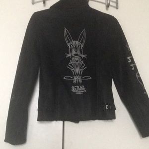 Authentic Von Dutch suede jacket